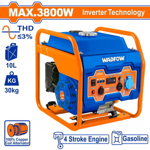 WADFOW ΗΛΕΚΤΡΟΓΕΝΝΗΤΡΙΑ ΒΕΝΖ. INVERTER 3.800W (WGEAB06)